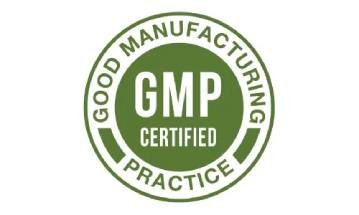 Manufactured in a GMP certified facility following quality standards